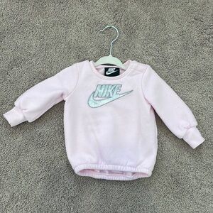 Pink Baby Nike Sweatshirt
